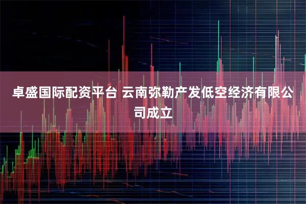 卓盛国际配资平台 云南弥勒产发低空经济有限公司成立
