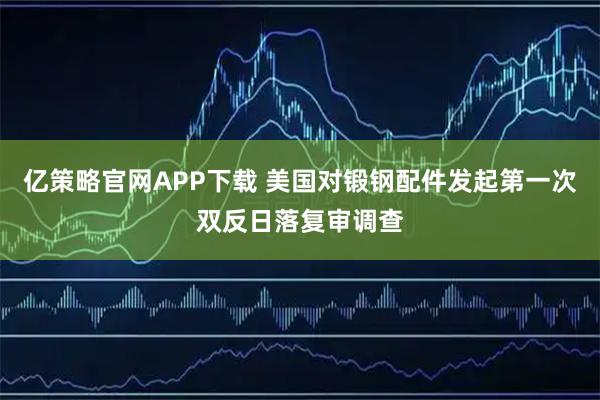 亿策略官网APP下载 美国对锻钢配件发起第一次双反日落复审调查